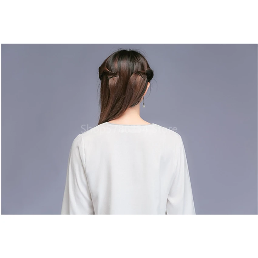 Блузка женская с длинным рукавом хлопковая широкими штанинами | Тематическая