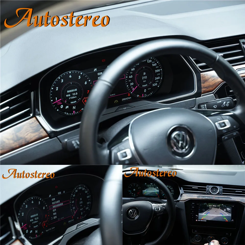 Android Digital Meter Screen For VW Golf 7 7.5 Passat B8 B8.5 CC Magotan Touron Car GPS Navigation Head Unit Multimedia IPS | Автомобили и