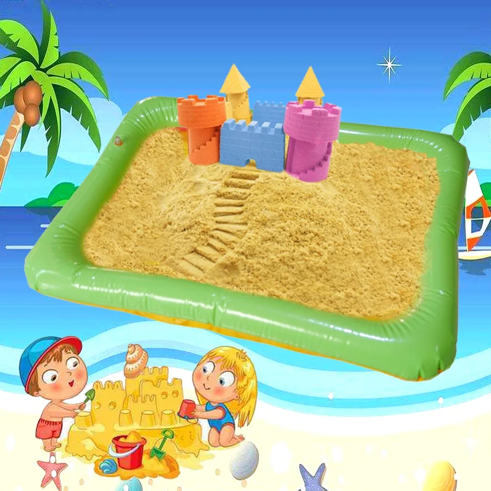 Большая надувная песочница волшебная водонепроницаемая для использования в