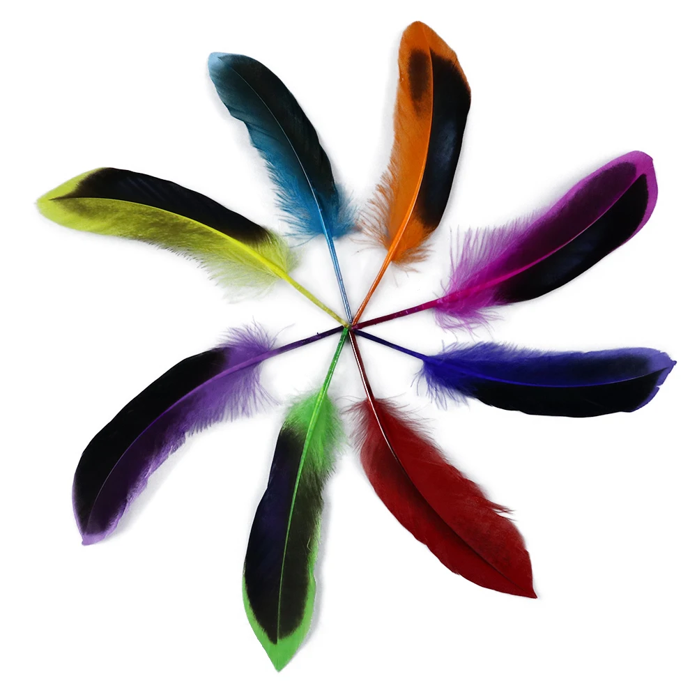 

Natural Duck Feathers 10-15 CM/4-6" Diy Party Wedding Clothes Jewelry HandMade Decor Accessories Craft Plumes 50 Pcs Wholesale
