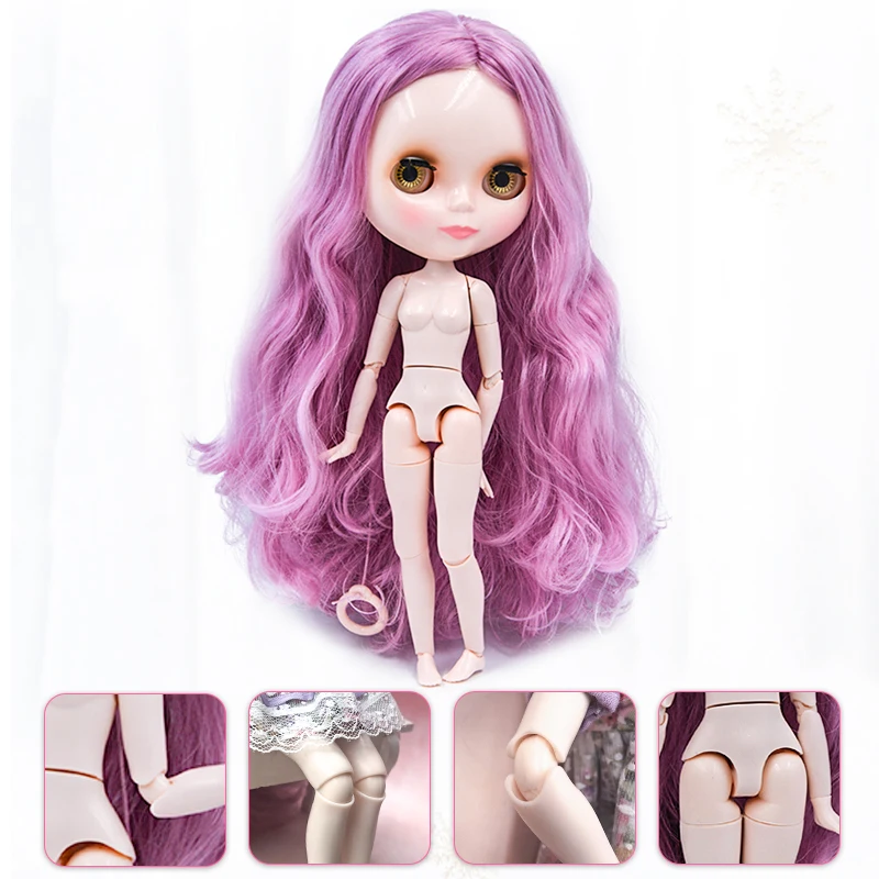 Кукла Neo NBL Blyth с блестящим лицом шарнирная кукла OB24 BJD на заказ для девочки подарок