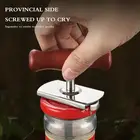 Ручной консервный нож из нержавеющей стали, регулируемая крышка, открывалка крышки, инструмент, кухонные гаджеты, портативный консервный нож, Прямая поставка