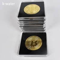 340mm gold bitcoin bit coin xrp doge metal gift souvenir commemorative piece collection decoration promotional prop crypto