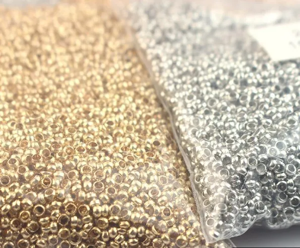 

10000pcs Copper Ball Crimp End Beads Dia 2mm 2.5mm 3mm Stopper Spacer Beads for Diy Accessories Jewelry Making Findings Supplies