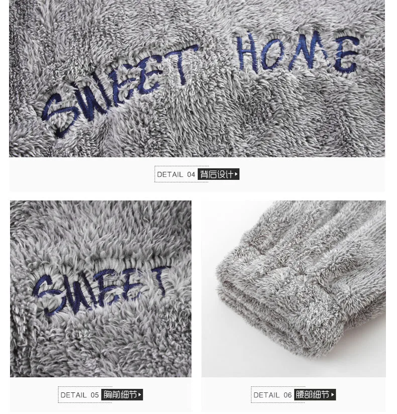 Новый женский фланелевый пижамный комплект в японском стиле плюс бархатная