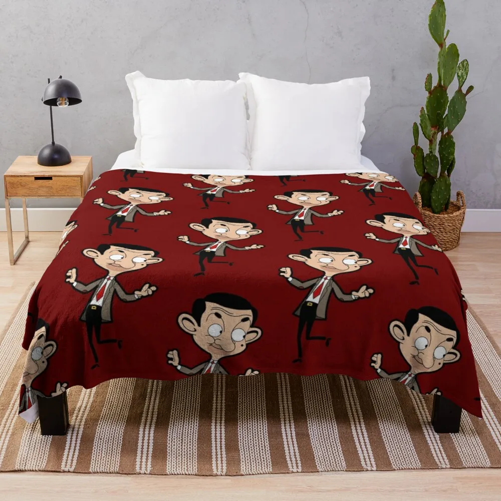 

Mr Bean A Joyful Character Blanket Bedspread Soft Throw Bed Sofa Cover For Kids Child Girls Boys Christmas Xmas Gift
