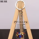 Акриловый брелок для ключей из сериала друзья