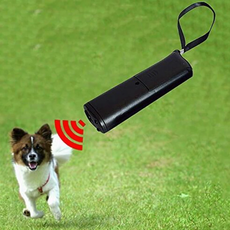 

Ultrasonic Anti Barking Pet Dog Repeller Train Control Device Bark Stop Trainer