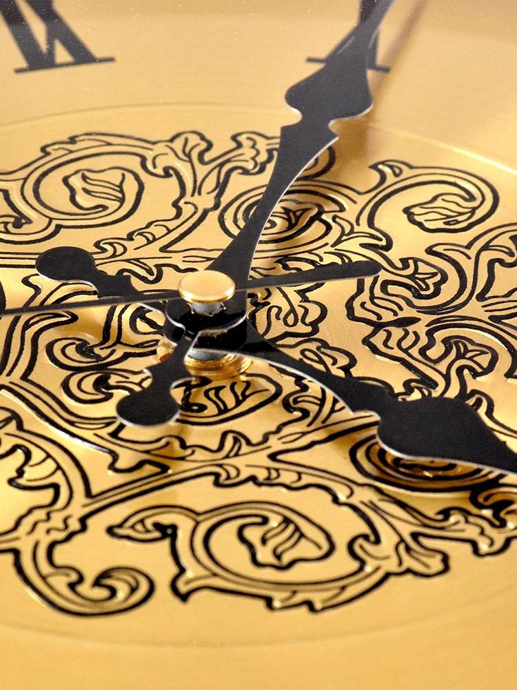 Европейские настенные часы винтажные с маятником Настенный декор Колокольчик