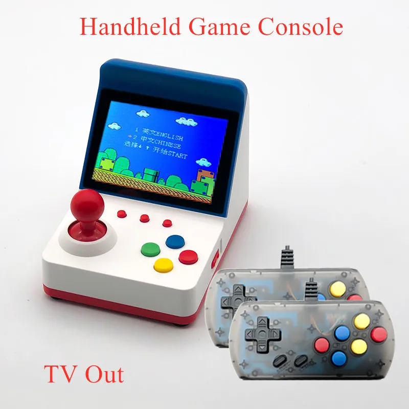 Портативная портативная игровая консоль 3 дюйма классический FC 360 Ретро