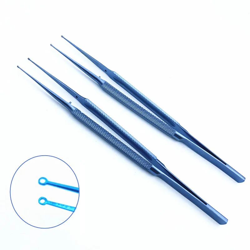 14/18 см титановые Щипцы Для Наконечников ЛОР пластическая хирургия микро тонкий