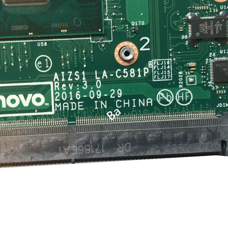

For The Lenovo ThinkPad YOGA 260 laptop motherboard I5-6300U CPU integrated graphics card LA-C581P motherboard is fully tested
