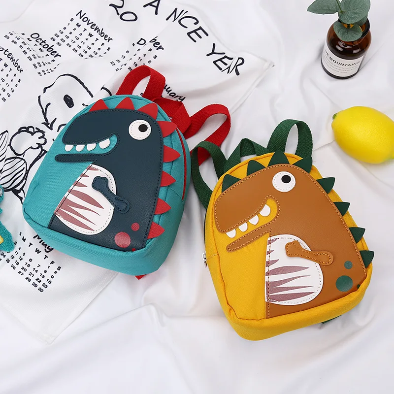 

Cartoon Cute Dinosaur Backpack Anti-slip Travel Bag Durable Toddler Schoolbag Lightweight Large Capacity Kindergarten Bookbag