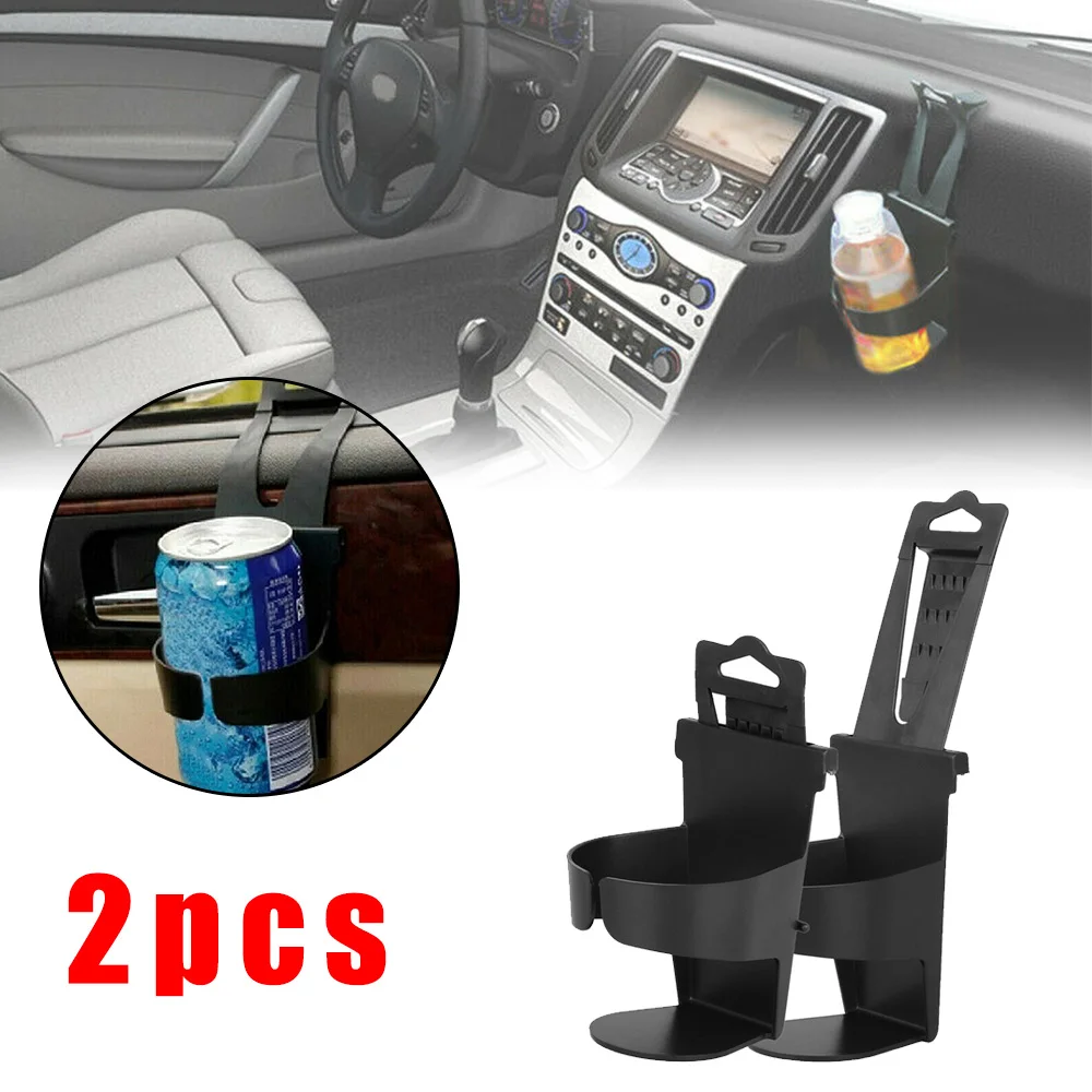 

Universal Holder Flexible Bottle With hooks ABS plastic 2Pcs Door Seat Back