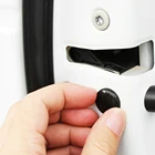 Автомобильный Дверной замок для межкомнатной двери, винтовая защита гайки Накладка для болтов Кепки для Audi A3 A4 B6 B8 A6 C5 C6 80 B5 B7 A5 Q5 Q7 TT A1 A3 Q3 A8 RS