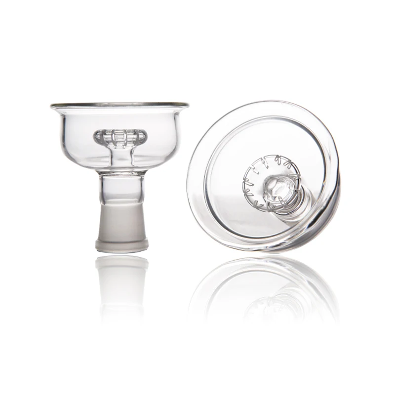 1pc High Temperature Glass Tobacco Bowl For Hookah Shisha Sheesha Chicha Narguile Accessories cachimbass pipa waterpijp |
