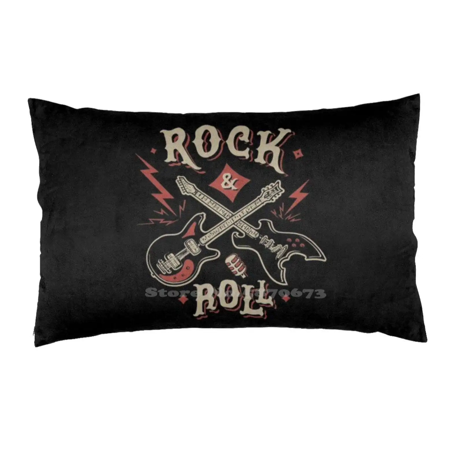 Постельное белье Rock N Roll для домашнего декора наволочка губ рот I Love And Lover старая