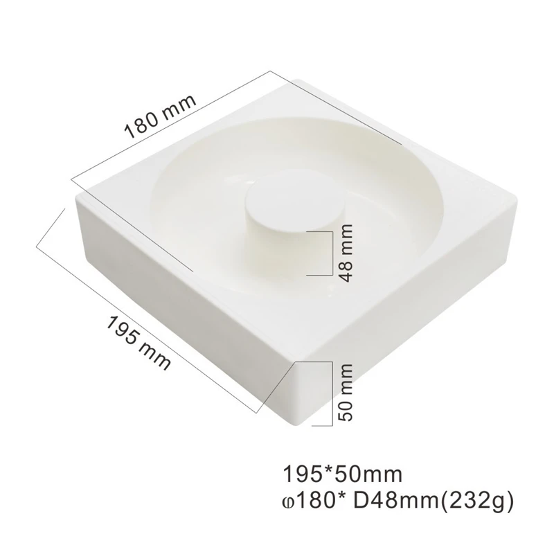3D круглая силиконовая форма для пончиков искусство шоколадных конфет свадебное