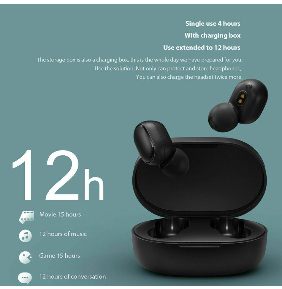 A6S 5,0 TWS Bluetooth гарнитуры для Xiaomi Airdots Беспроводные наушники с шумоподавлением Микрофон для Redmi iPhone huawei samsung