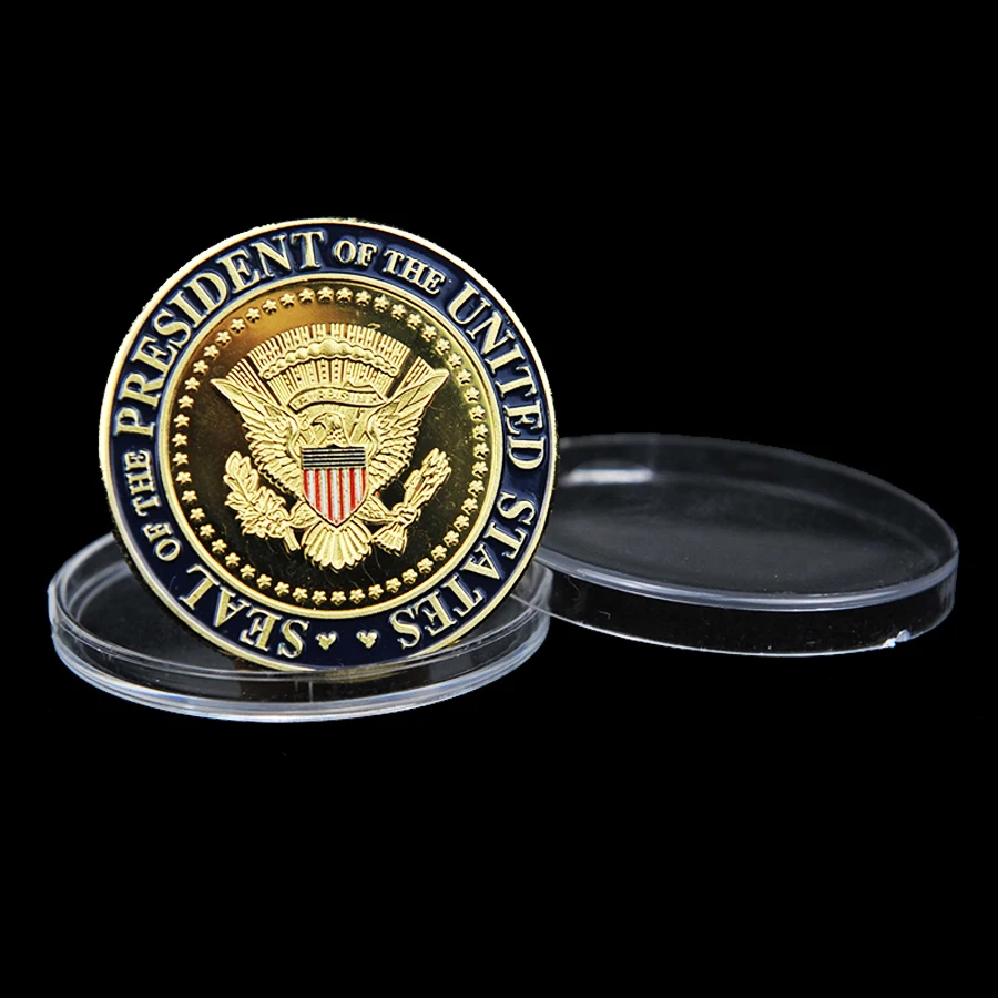 2020 г. президент США памятная монета Дональд Дж. Превосходные коллекционные