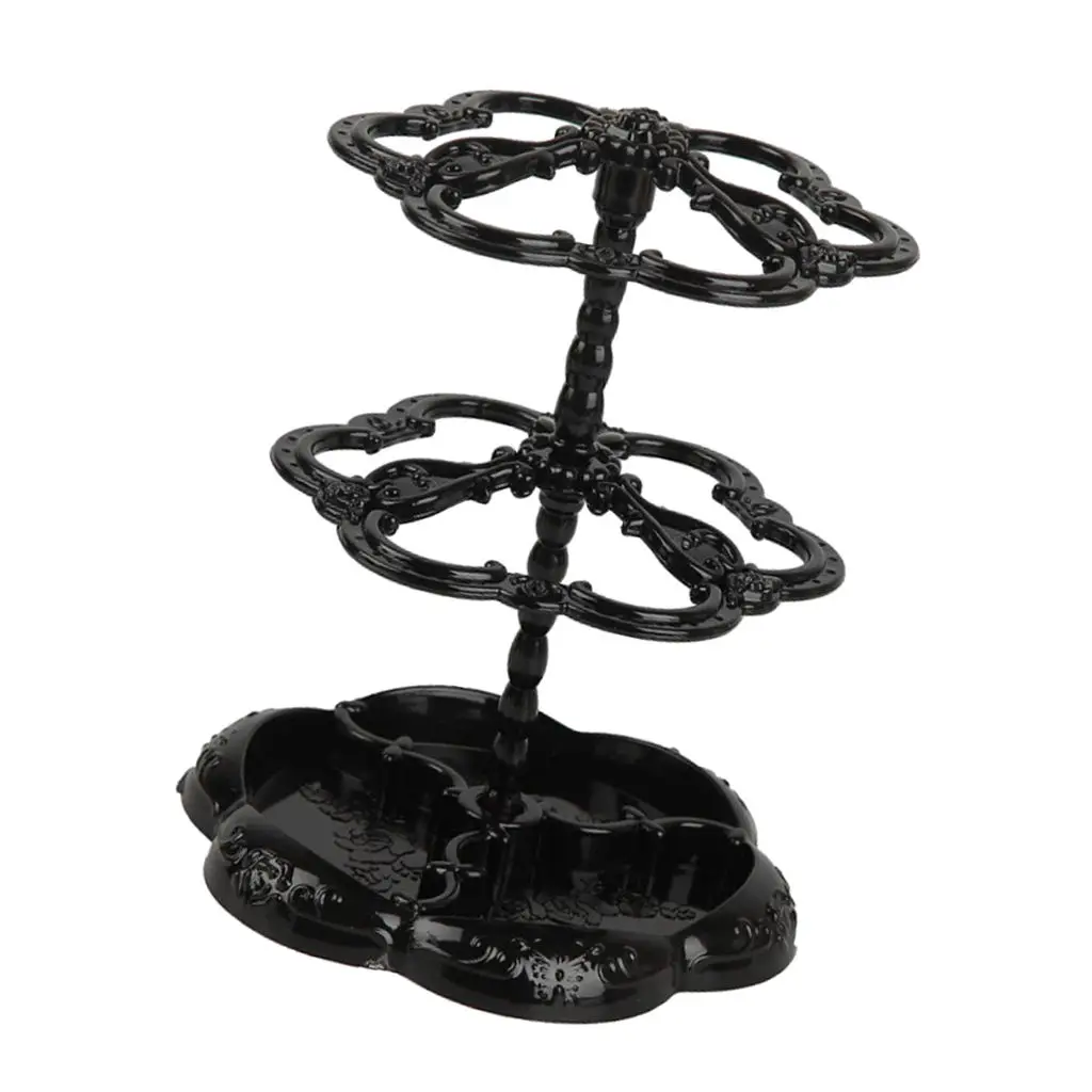 

Retro Ear Drop Earring Jewelry Display Hanging Holder Stand Organizer, Black