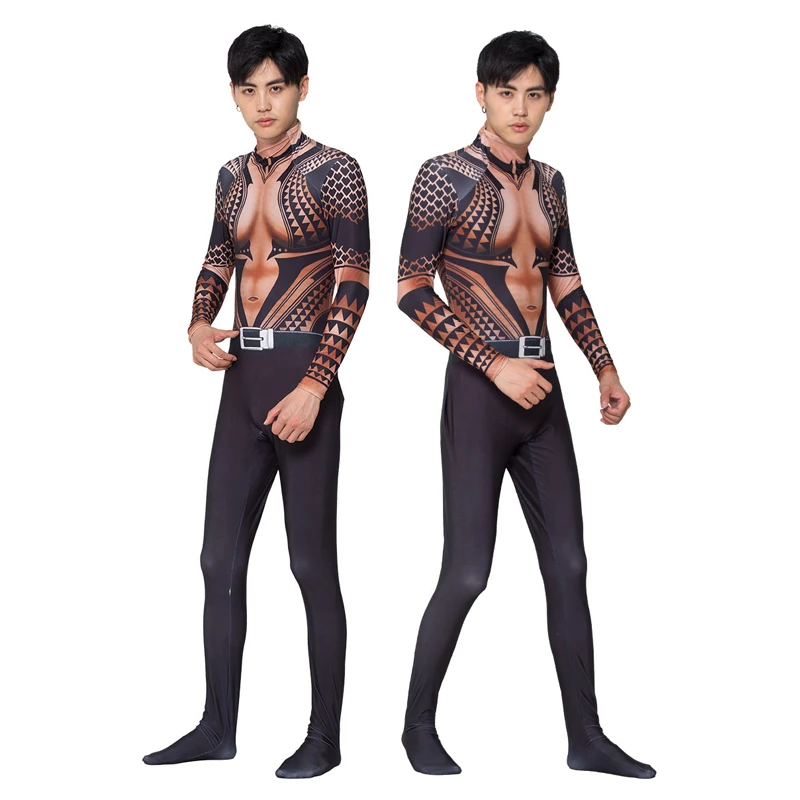 Костюм для косплея аквамена Артура карри колготки велосипедный костюм на