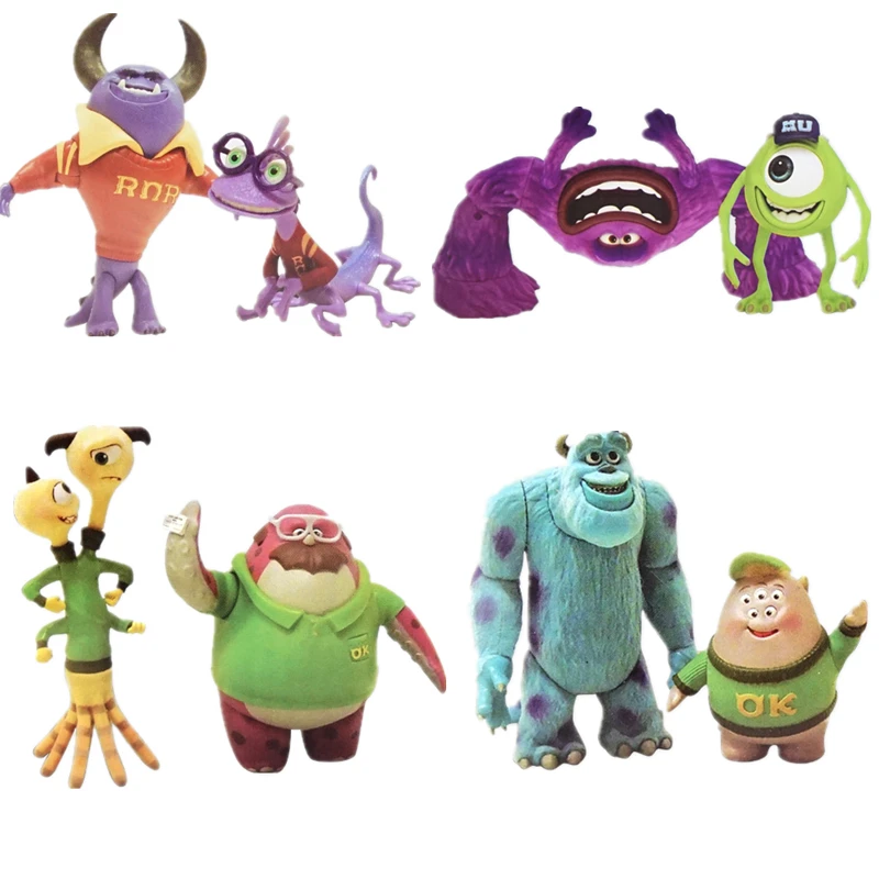Disney Pixar Monsters University Inc Джеймс П. Экшн-фигурки Sullivan Mike Wazowski аниме модели игрушки для