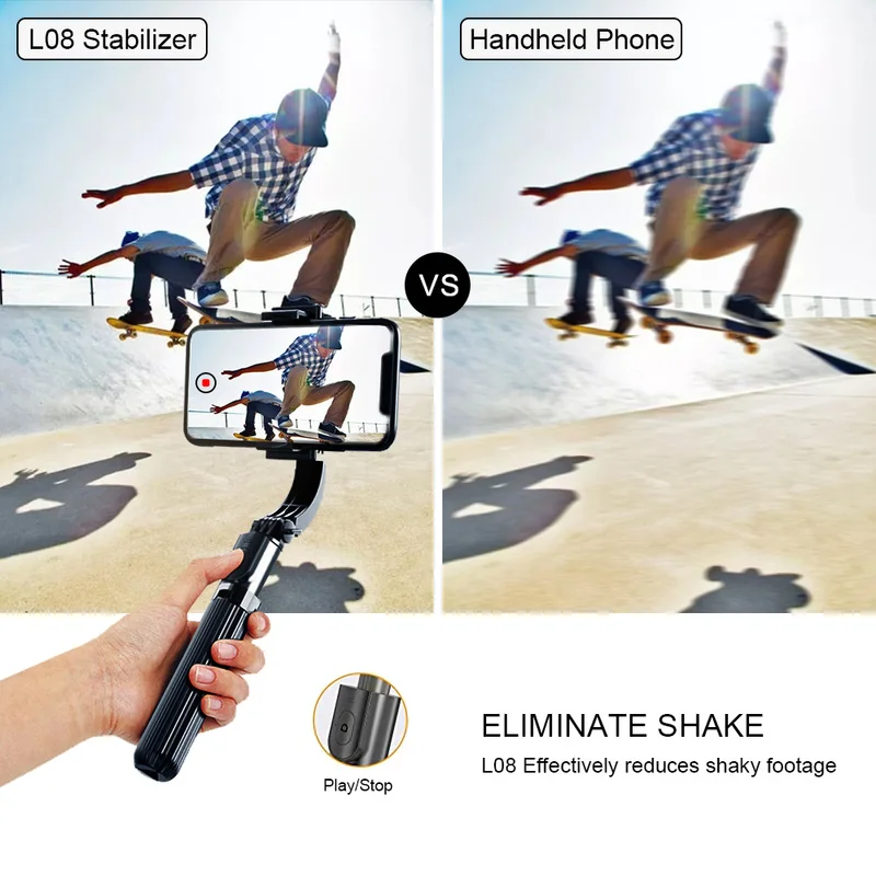 Стабилизатор UPMOSTEK Gimbal для телефона автоматический баланс селфи палка штатив с