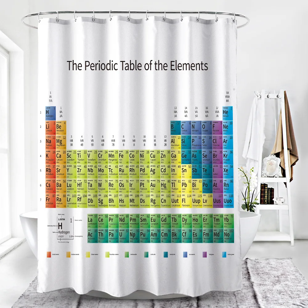 Новая декоративная Водонепроницаемая занавеска для душа из полиэстера с