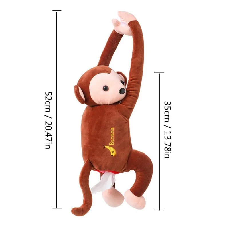 Creative Car Tissue Box Cover Cute Shiba Inu Dog Plush Toy Armrest Holder For Seat Back Hanging Napkin Dispenser | Автомобили и