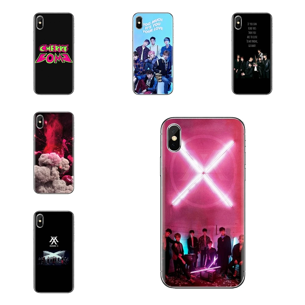 Phone Covers For iPhone XS Max XR X 4 4S 5 5S 5C SE 6 6S 7 8 Plus Samsung Galaxy J1 J3 J5 J7 A3 A5 KPOP K.A.R.D MONSTA NCT 127 |