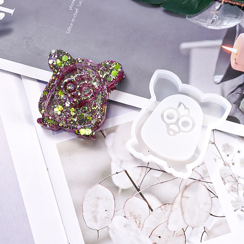 1 шт. силиконовая форма в виде совы | Поделки из смолы своими руками