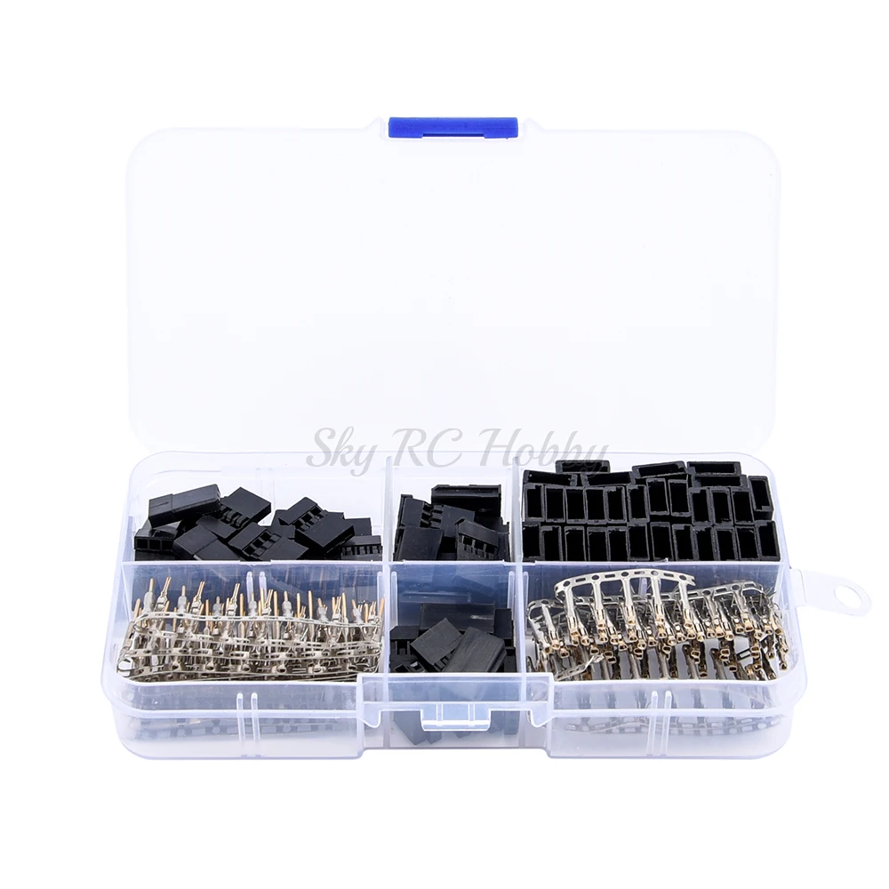 30 Sets Servo Plug Male Female Connector Crimp Pin Kit Compatible for Hitec Spektrum RC Parts | Игрушки и хобби