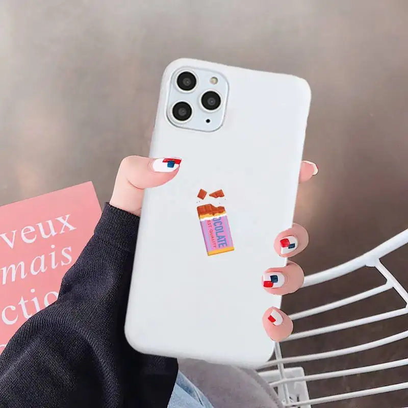 

Cartoon fruit Simplicity Art aesthetics Phone Case Candy Color for iPhone 6 7 8 11 12 s mini pro X XS XR MAX Plus