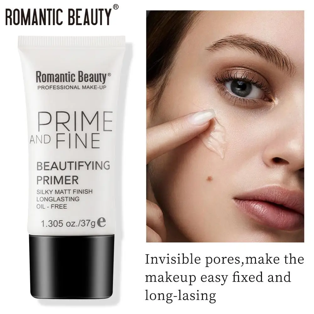 Основа для макияжа Жидкая праймер жирной кожи крем лица Осветляющий тональный