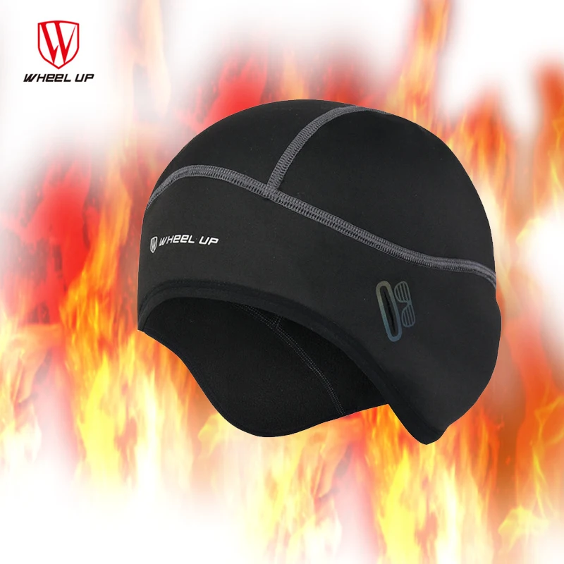 Зимняя велосипедная шапка s ветрозащитная Теплая Лыжная Шапка флисовая для бега