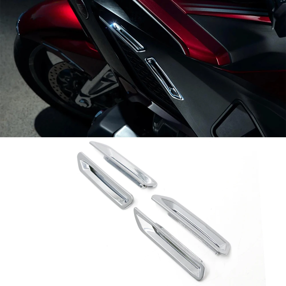 

Хромированные аксессуары для Goldwing 1800 GL1800 2018 2019 2020 2021 2022, декоративная отделка, крышки двигателя, передняя и задняя прорекция