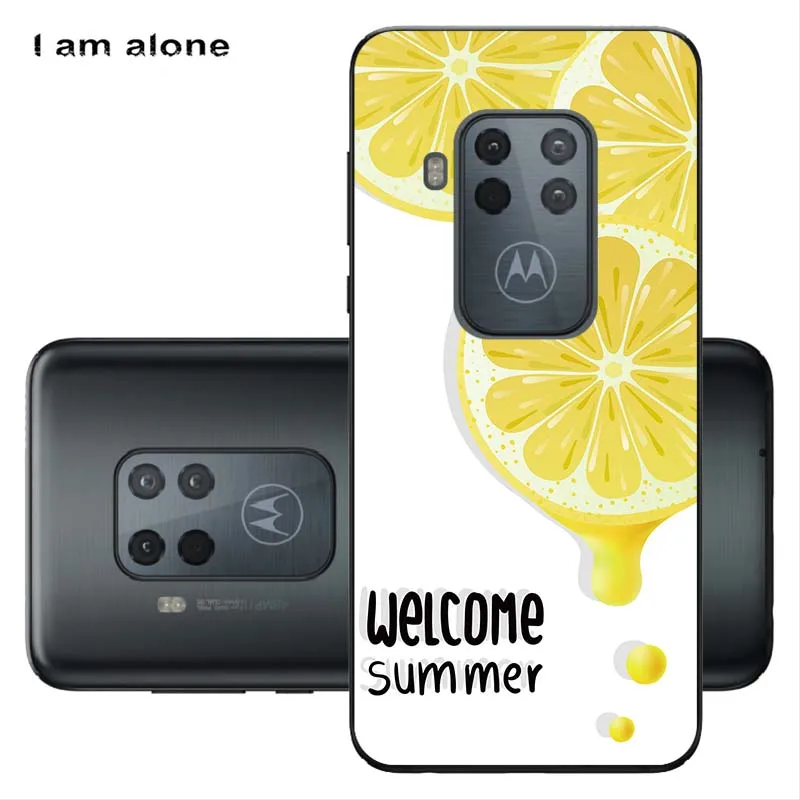 Чехлы для телефонов Motorola One Pro Zoom/One power мягкие сумки из ТПУ мобильный мультфильм Печатный чехол для Moto One Pro - Цвет: Solf TPU X36