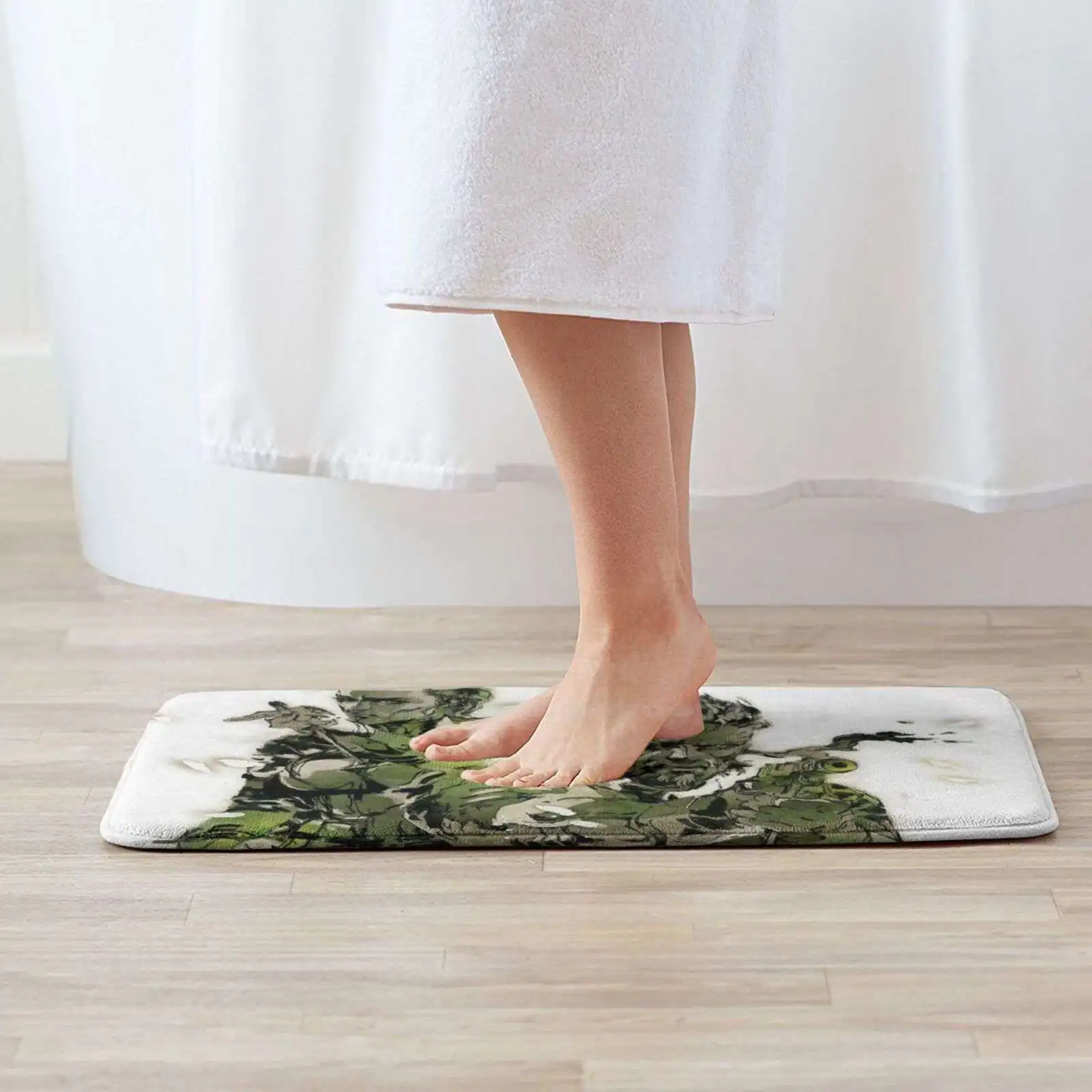 Большой начальник удобный коврик для двери подкладка ножек металлическая