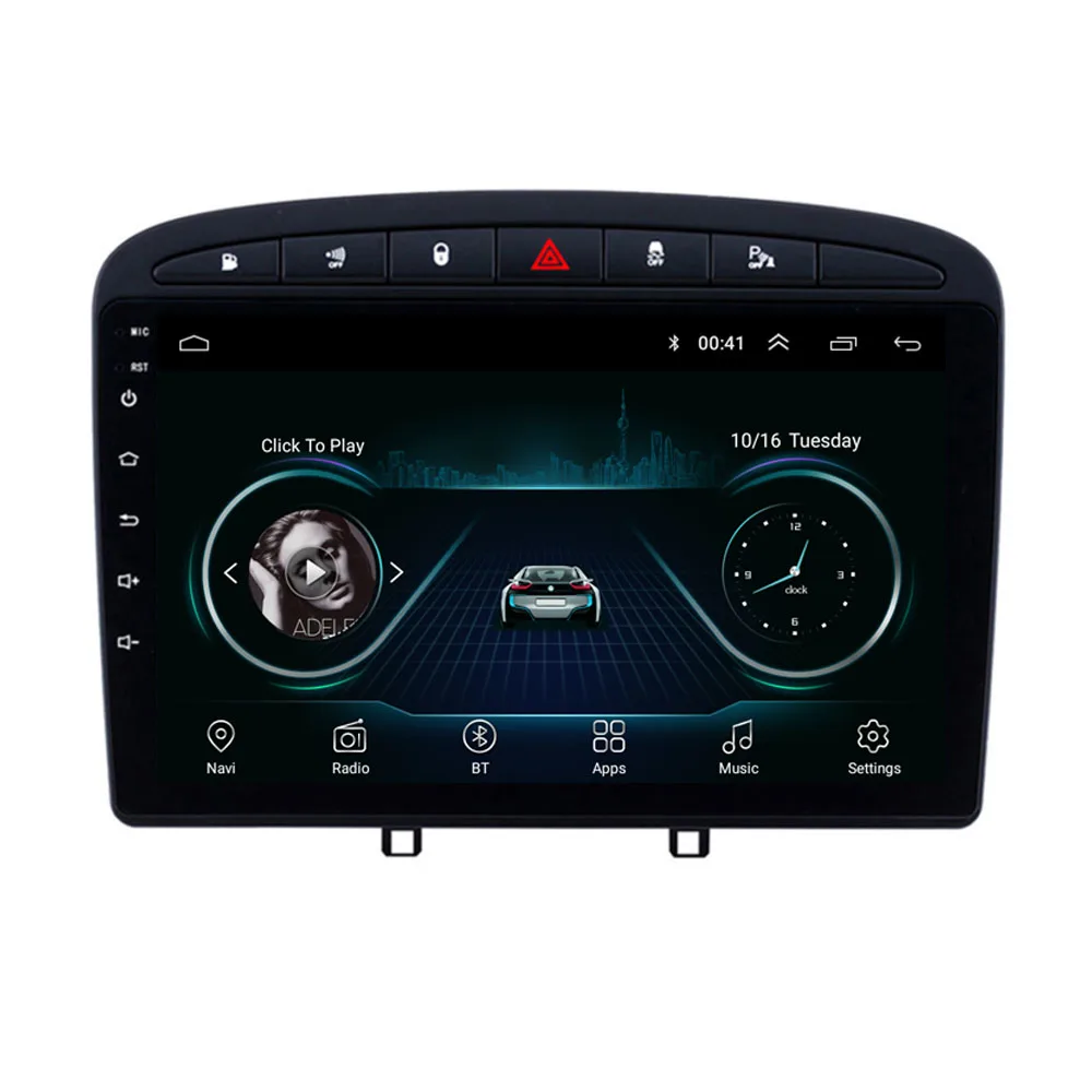 4G LTE Android 8 1 для peugeot 408 308 308SW мультимедийный стерео автомобильный dvd плеер