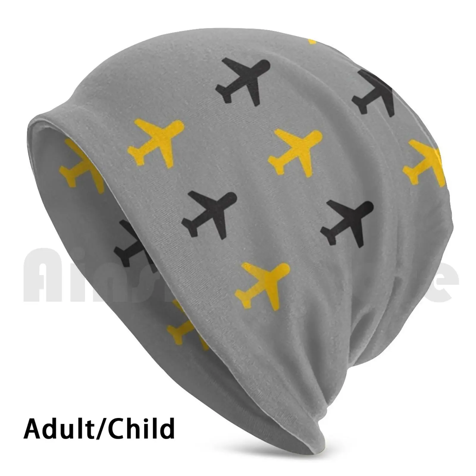 

Airplanes Beanies Knit Hat Hip Hop Aviation Airplane Airplane Plane Sky Flight Flying Pilot Pilots