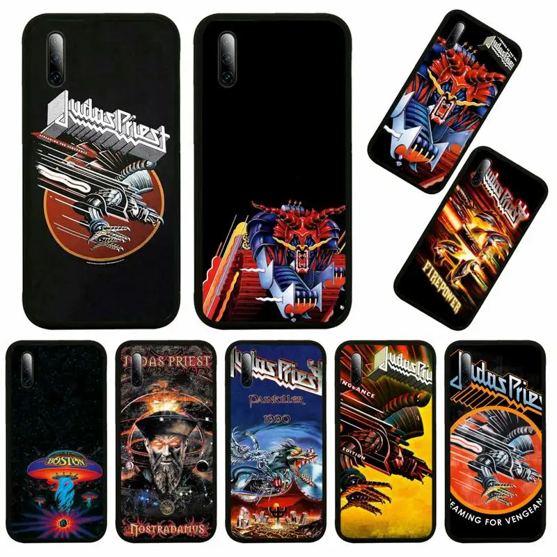 

Judas priest steel Rob Phone Case For Huawei Honor View V 5 7 8 9 10 20 30 X S Play Lite Pro Cover