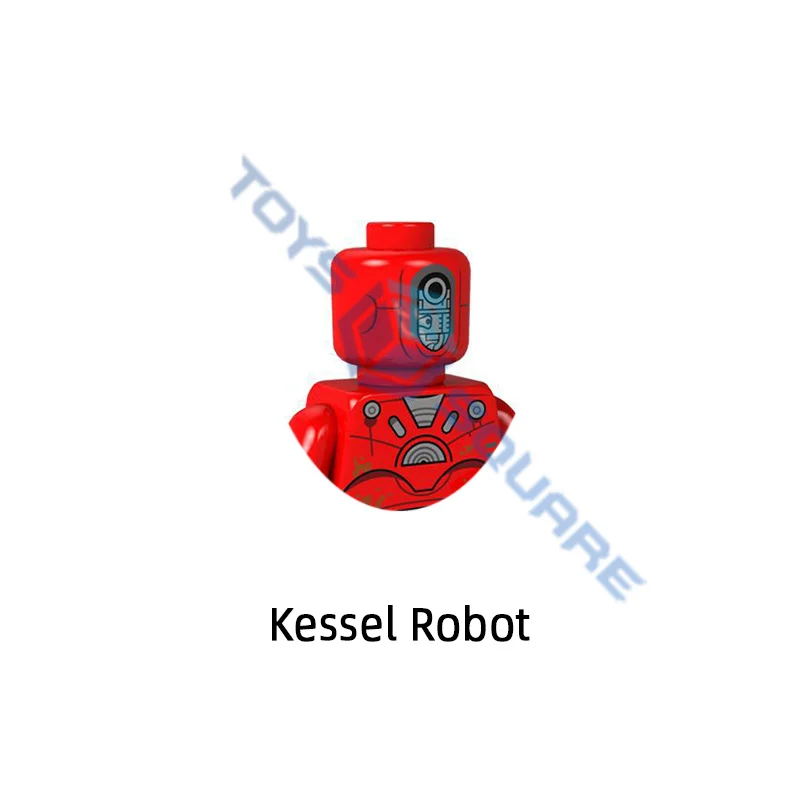 Конструктор игрушечный Kessel робот Рей повстанцы пилот Макс ребо Хан Соло Энакин