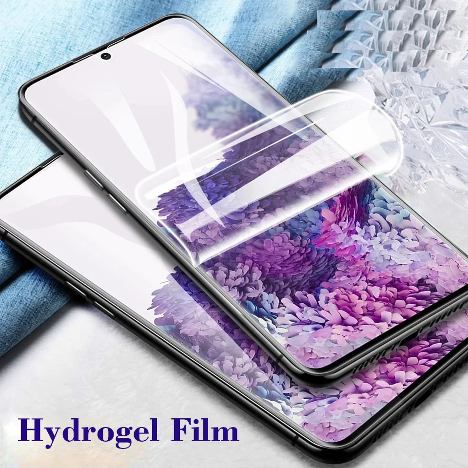 

50Pcs Hydrogel Film Screen Protector For Samsung Galaxy A22 A51 A32 A52 A21 A20S A50 A12 A82 5G Protective Soft Film Not Glass