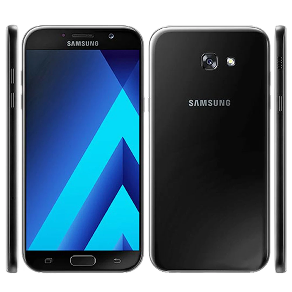 Samsung Galaxy A7 (2017) A720F оригинальный Android телефон Восьмиядерный 5 7 &quot16 МП и 16 Мп 3 ГБ ОЗУ