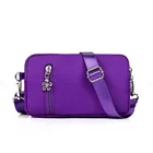 Сумка-мессенджер мобильный телефон для женщин, маленькая Водонепроницаемая сумочка на плечо, кошелек для мелочи, 2021