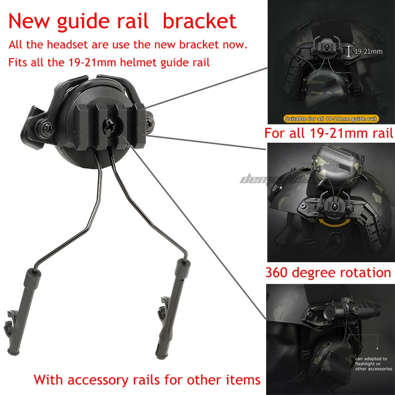 

Tactical Shooting Headset Sound Pickup & Noise Canceling Military Airsoft Paintball Communication Headsets CS Wargame Headphone