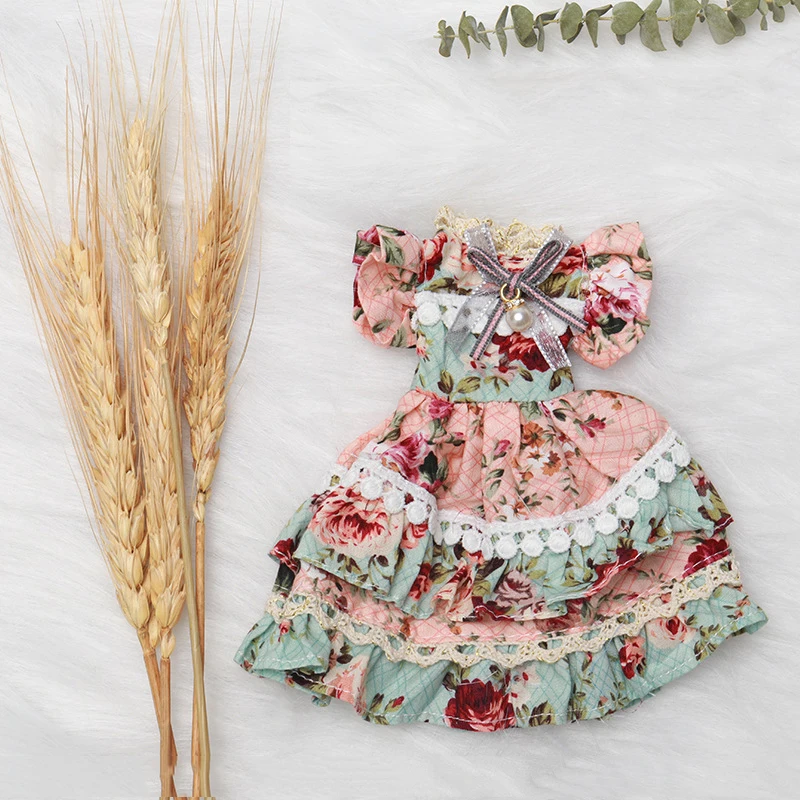 

New 25cm Doll Clothes Doll Accessories for 10 Inch Doll's Dress 1/8 Doll Suit Kids DIY Dress Up Toy Clothes for Girls Gifts