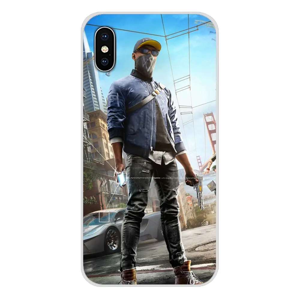 Accessories Phone Shell Covers Watch Dogs 2 Dedsec For Samsung A10 A30 A40 A50 A60 A70 Galaxy S2 Note 3 Grand Core Prime | Мобильные