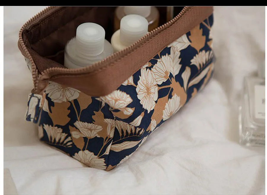 

Jom Tokoy-Women's printed makeup bag, toiletry bag set with cute animal pattern, combination gift organizer, 2 pcs.